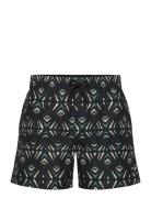 Mix & Match Cali Print 15'' Swim Shorts Badeshorts Black O'neill