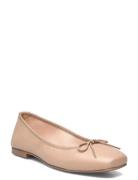 Biaemily Karré Ballerina Smooth Leather Ballerinasko Ballerinaer Beige...