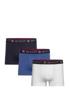 Shield Trunk 3-Pack Boxershorts Navy GANT