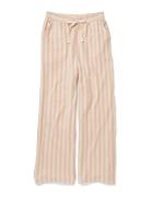 Naram Knitted Pants Pyjamas Nattøj Pink Bongusta