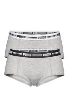 Puma Women Mini Short 2P Hang Hipsters Undertøj Grey PUMA