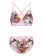 Jr. Bikini, Aop Bikini Multi/patterned Color Kids