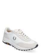 B800 Mesh/Hairy Suede Low-top Sneakers White Fred Perry