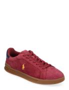 Heritage Court Ii Suede Sneaker Low-top Sneakers Red Polo Ralph Lauren