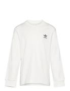 Long Sleeve Tops T-shirts Long-sleeved T-Skjorte White Adidas Original...