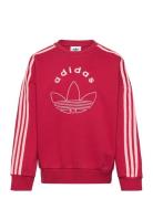 Crew Tops Sweatshirts & Hoodies Sweatshirts Red Adidas Originals