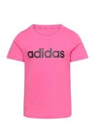 G Lin T Tops T-Kortærmet Skjorte Pink Adidas Sportswear