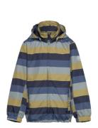 Boys Jacket - Aop Tynd Jakke Multi/patterned Color Kids