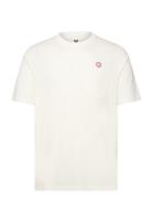 Adi Pocket Resort T-Shirt Gots Tops T-Kortærmet Skjorte White Double A...