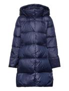 Quilted Long Jacket Foret Jakke Navy Ralph Lauren Kids