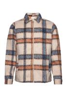 Zipped Overshirt Tops Overshirts Multi/patterned Revolution