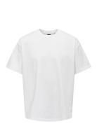 Onsmillenium Ovz Ss Tee Noos Tops T-Kortærmet Skjorte White ONLY & SON...