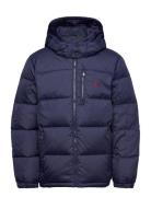 Ripstop Down Hooded Jacket Foret Jakke Navy Ralph Lauren Kids