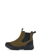 Magda Rubber Track Boot Shoes Chelsea Boots Khaki Green WODEN