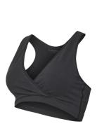 Mlcrossy Cotton Bra 2F Noos Lingerie Bras & Tops Maternity Bras Black ...