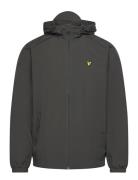 Zip Through Hooded Jacket Tynd Jakke Black Lyle & Scott