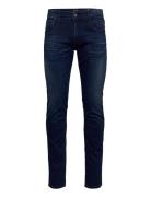 Anbass Trousers Slim C-Stretch Bottoms Jeans Slim Blue Replay