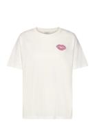 Kafie T-Shirt Tops T-shirts & Tops Short-sleeved White Kaffe