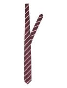 Slhlane Stripe Tie Noos Slips Burgundy Selected Homme