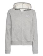 Reebok Identity Sl Fleece Fz Tops Sweatshirts & Hoodies Hoodies Grey R...