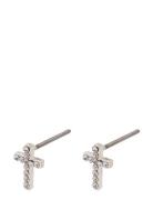 Clara Recycled Crystal Cross Earrings Accessories Jewellery Earrings S...