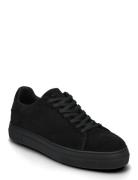 Slhdavid Chunky Suede Sneaker Noos Low-top Sneakers Black Selected Hom...