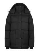 Escape Down Jacket Sport Jackets Padded Jacket Black Johaug