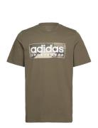 M Camo G T 2 Sport T-Kortærmet Skjorte Khaki Green Adidas Sportswear