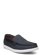 Bratton Loafer G Loafers Flade Sko Navy Clarks