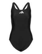 3 Bars Suit Sport Swimsuits Black Adidas Performance