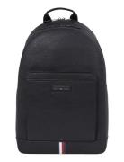 Th Business Backpack Rygsæk Taske Black Tommy Hilfiger