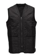 Barbour Polarquilt Waistcoat/Zip-In Liner Designers Vests Black Barbou...