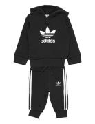 Adicolor Hoodie Set Sport Sweatsuits Black Adidas Originals