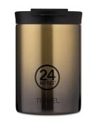 Travel Tumber Home Tableware Cups & Mugs Thermal Cups Gold 24bottles