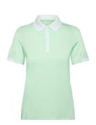 Abby Poloshirt Tops T-shirts & Tops Polos Green Röhnisch