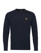 Belstaff Long Sleeved T-Shirt Dark Ink Designers T-Langærmet Skjorte B...