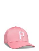 P Cap Sport Headwear Caps Pink PUMA Golf