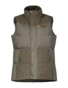 Nordmarka Outdoor Down Vest Women Sport Padded Vests Green Bergans