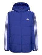 3-Stripes Padded Jacket Kids Sport Jackets & Coats Puffer & Padded Blu...