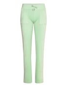 Del Ray Pocket Pant Cherry Blossom Bottoms Trousers Joggers Green Juic...