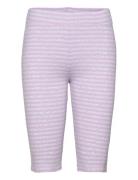 Ludmilla Shorts Gots Bottoms Shorts Cycling Shorts Purple Basic Appare...