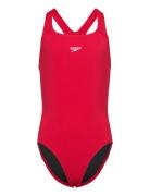 Girls Endurance+ Medalist Sport Swimsuits Red Speedo