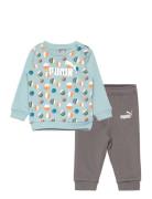 Ess+ Summer Camp Infants Jogger Tr Sport Sweatsuits Blue PUMA