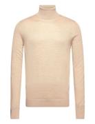 Bs Saturn Regular Fit Knitwear Tops Knitwear Turtlenecks Cream Bruun &...