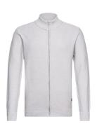 Inmarland Tops Knitwear Full Zip Jumpers Grey INDICODE