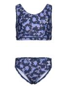 Hmldinia Bikini Sport Swimsuits Navy Hummel