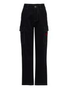 Loose Trousers Bottoms Black Hugo Kids