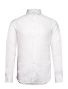 Agnelli Shirt Tops Shirts Linen Shirts White SIR Of Sweden