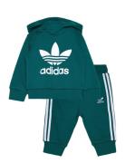 Hoodie Set Sport Sweatsuits Green Adidas Originals