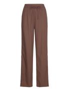 Trousers Bottoms Trousers Linen Trousers Brown Sofie Schnoor